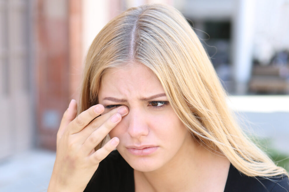 dry eyes